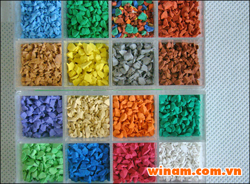 Cao su nhân tạo dạng hạt (EPDM) do Winam sản xuất và cung cấp