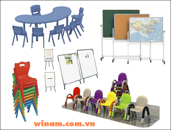 Winam cung cấp dụng cụ học tập và đồ dùng sinh hoạt cho trẻ
